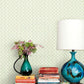 GR6006 | Grandmillennial, Diamond Gate Green York Wallpaper
