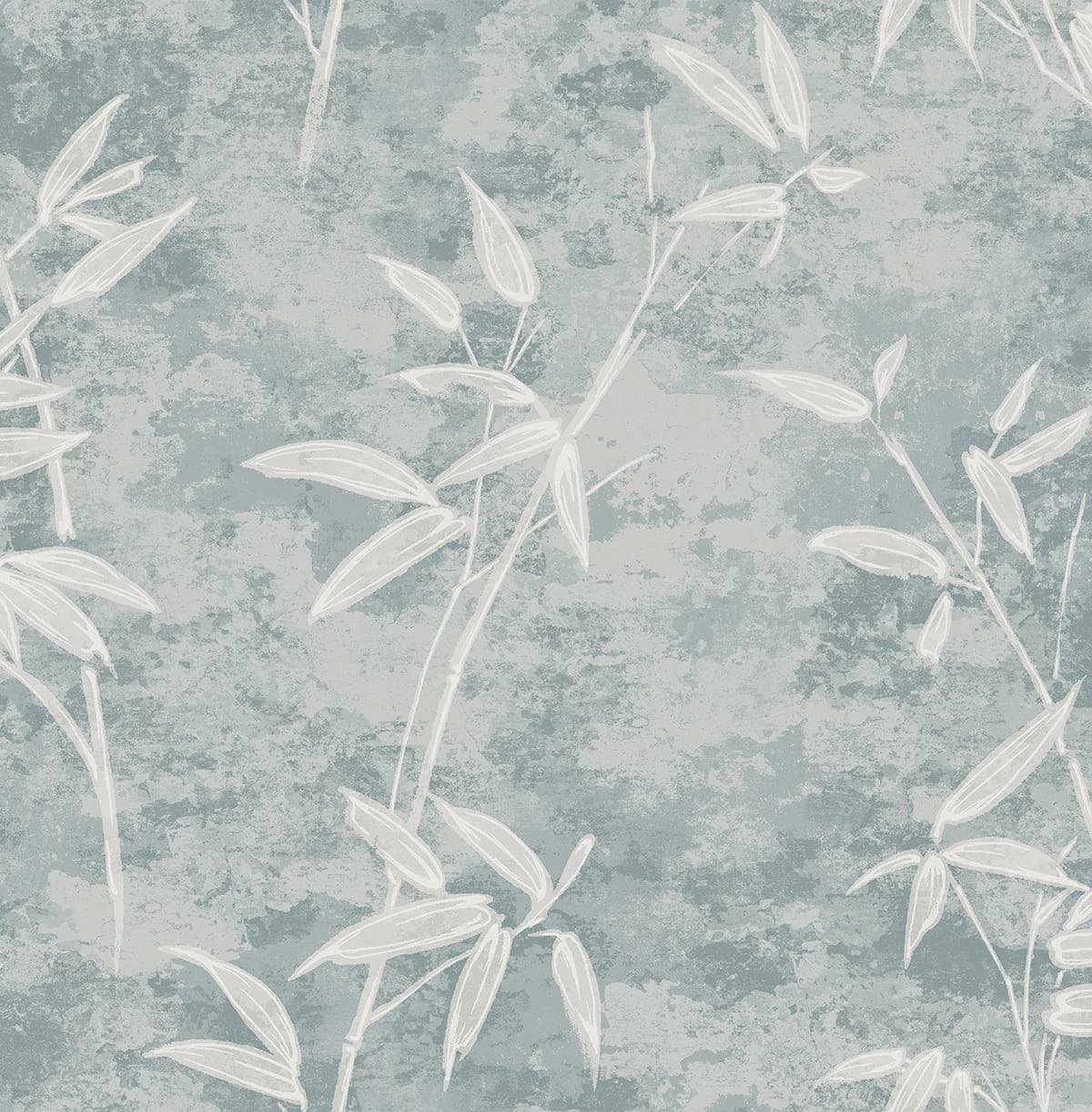 JP10912 | Honshu Bamboo, Blue - Seabrook Designs Wallpaper
