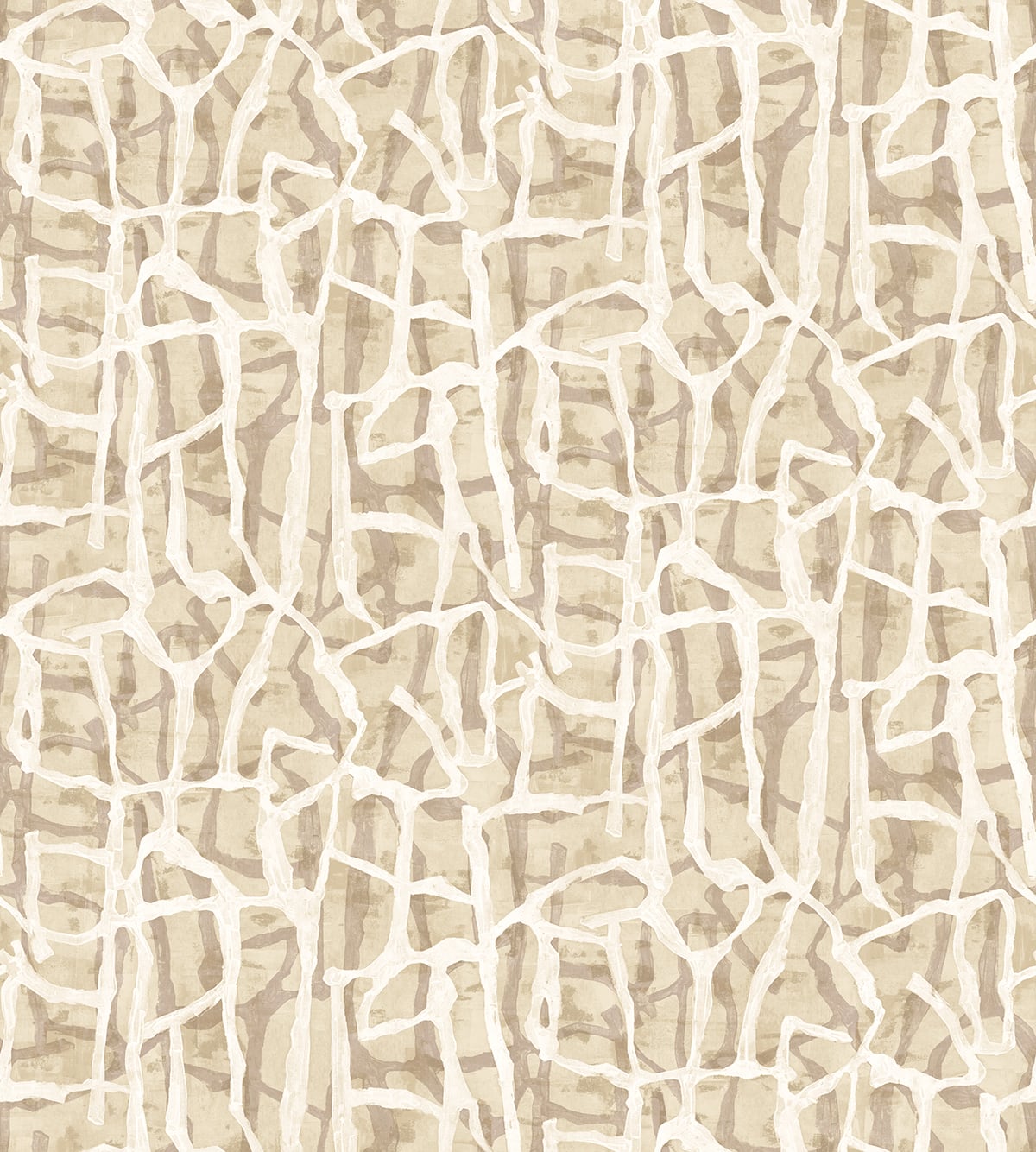 JP11505M | Jouji Mural, Beige - Seabrook Designs Wallpaper