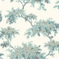 Looking M1673 Archive Collection Ashdown Teal Tree Wallpaper Teal Brewster