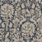Purchase M1684 Archive Collection Richmond Blue Floral Wallpaper Blue/Gold Brewster