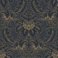 Purchase M1704 Archive Collection Windsor Blue Damask Wallpaper Blue Brewster