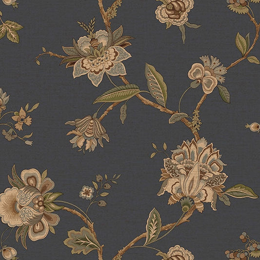 Purchase MAN33064 Gentlemen's Quarters Flowers by Chesapeake Wallpaper