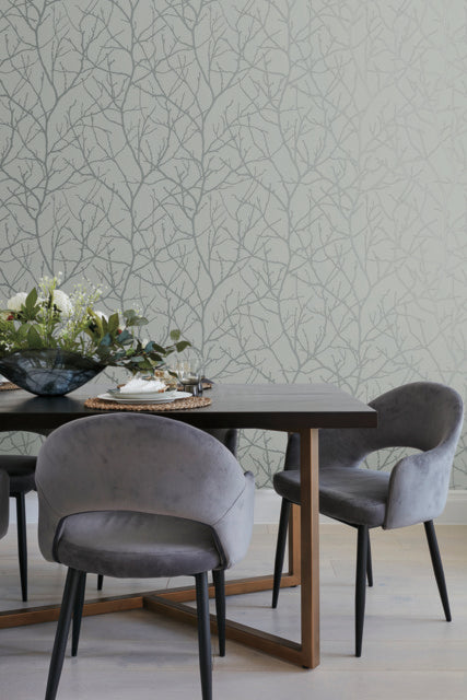 Purchase Md7123 | Modern Metals Second Edition, Trees Silhouette - Antonina Vella Wallpaper
