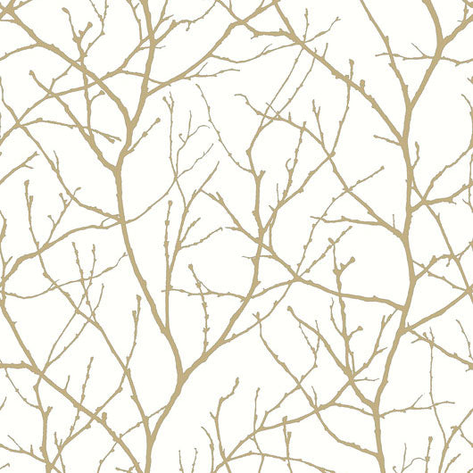 Purchase Md7126 | Modern Metals Second Edition, Trees Silhouette - Antonina Vella Wallpaper
