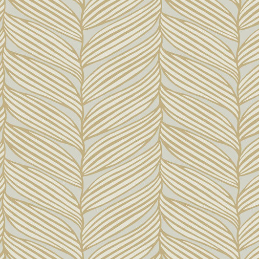 Purchase Md7162 | Modern Metals Second Edition, Luminous Leaves - Antonina Vella Wallpaper