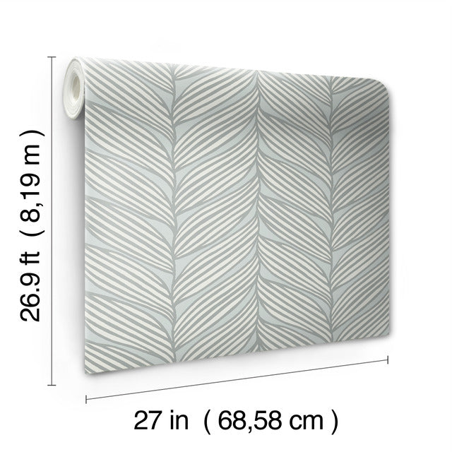 Purchase Md7165 | Modern Metals Second Edition, Luminous Leaves - Antonina Vella Wallpaper