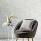 Purchase Md7223 | Modern Metals Second Edition, Polished Chevron - Antonina Vella Wallpaper