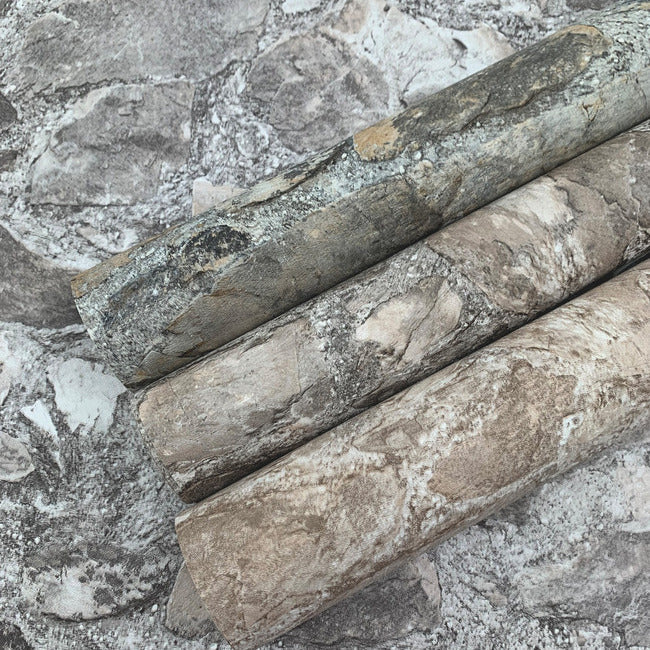 Looking Mn1803 Field Stone Mediterranean York Wallpaper