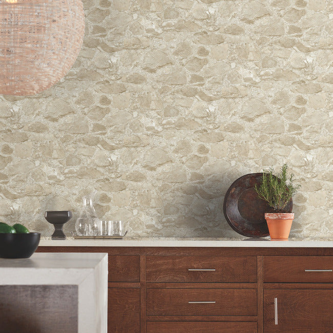 Order Mn1803 Field Stone Mediterranean York Wallpaper