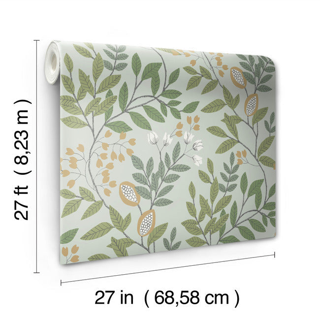 Acquire Mn1840 Eden Retreat Mediterranean York Wallpaper