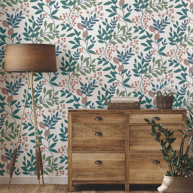 Save Mn1843 Eden Retreat Mediterranean York Wallpaper