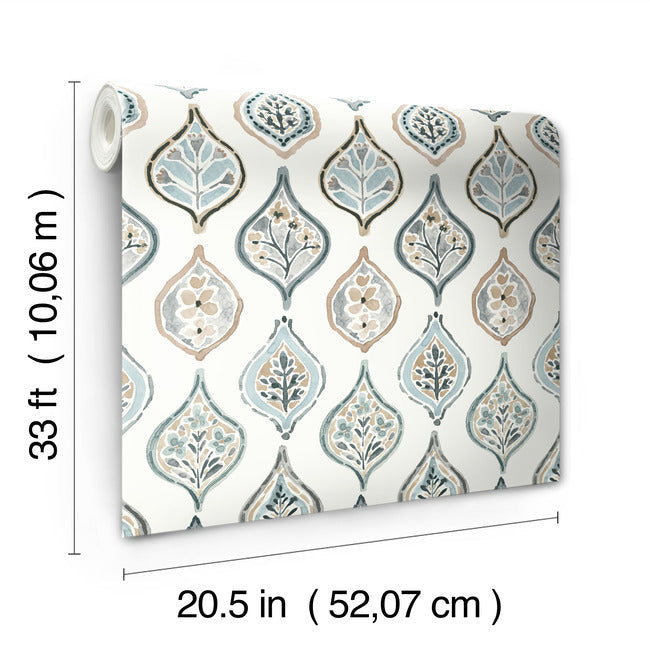 MN1854 | Marketplace Motif, Mediterranean - York Wallpaper