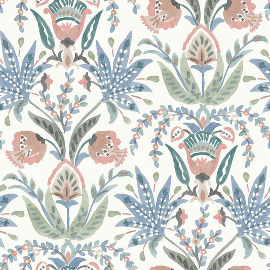Order MN1912 Seaside Jacobean Mediterranean by York Wallpaper