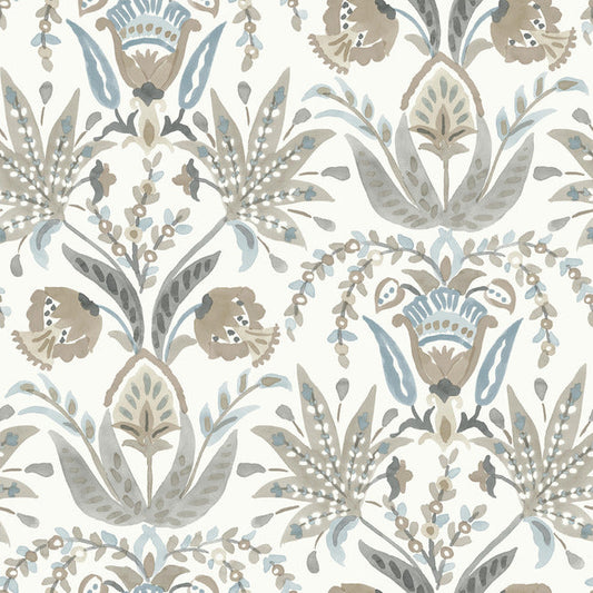 Purchase MN1915 Seaside Jacobean Mediterranean by York Wallpaper