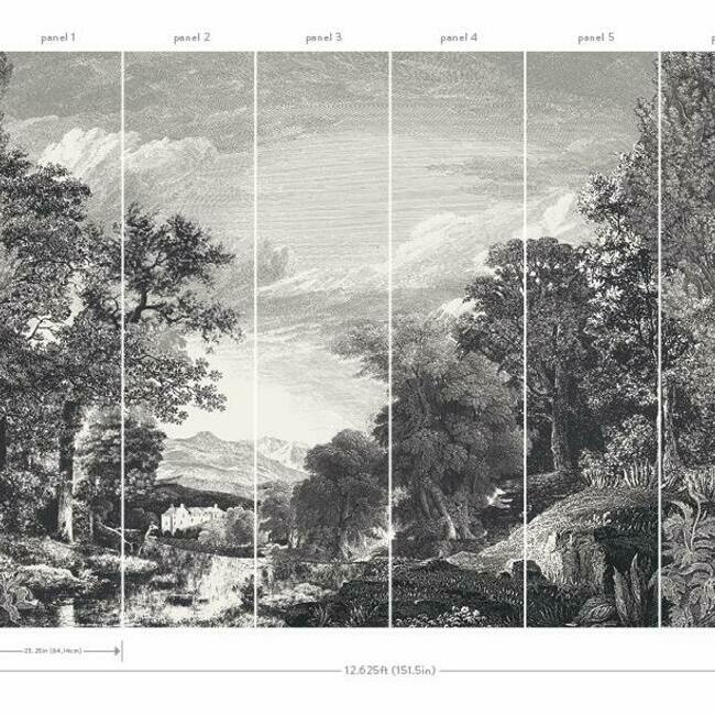 Search Mu0270M Mural Resource Library Provincial Scenic Mural York Wallpaper