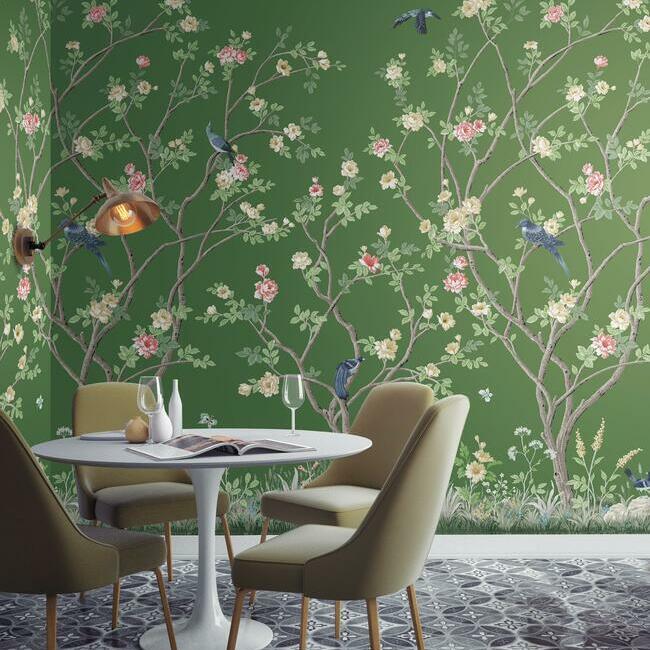 Save Mu0316M Mural Resource Library Lingering Garden Mural York Wallpaper