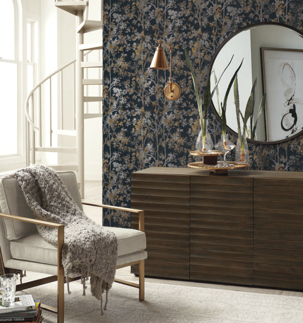 Purchase Nw3580 | Modern Metals Second Edition, Shimmering Foliage - Antonina Vella Wallpaper