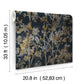 Purchase Nw3580 | Modern Metals Second Edition, Shimmering Foliage - Antonina Vella Wallpaper