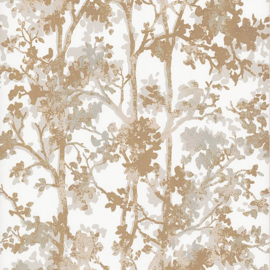 Purchase Nw3583 | Modern Metals Second Edition, Shimmering Foliage - Antonina Vella Wallpaper