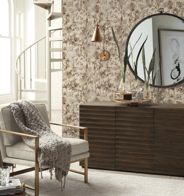 Purchase Nw3584 | Modern Metals Second Edition, Shimmering Foliage - Antonina Vella Wallpaper