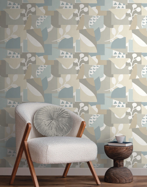 Oi0673 | New Origins, Brushed Ink - York Wallpaper