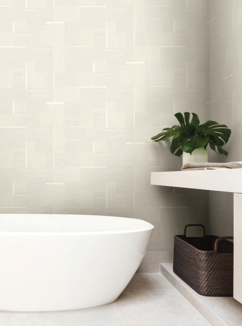 Purchase Oi0701 | New Origins, Natural Grid - York Wallpaper