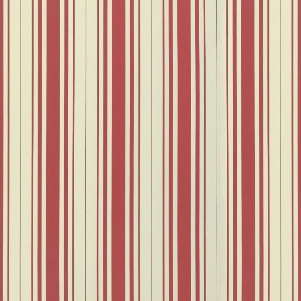 Purchase Lee Jofa Wallpaper - P2022100.19.0 Baldwin Stripe Wp Poppy