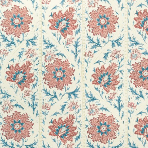 Purchase Lee Jofa Wallpaper - P2022102.195.0 Calico Vine Wp Blue Red