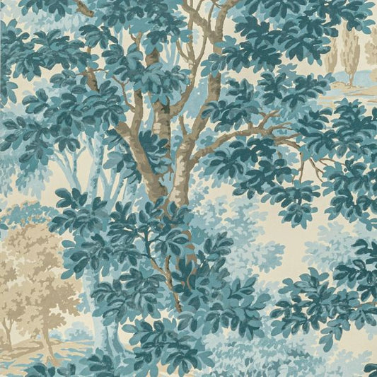 Purchase Lee Jofa Wallpaper - P2022104.13.0 Woodland Paper Aqua