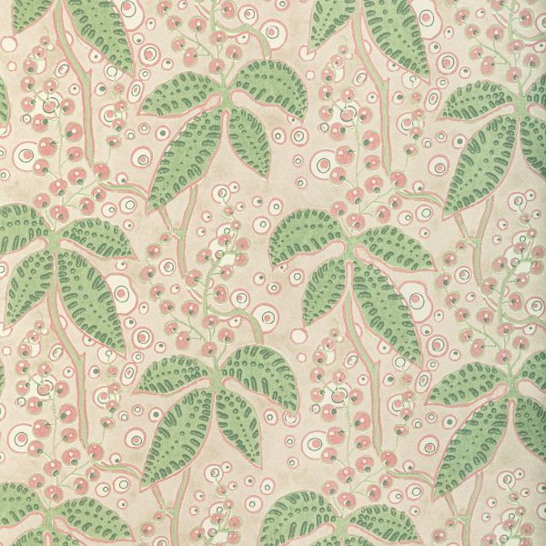 Purchase Lee Jofa Wallpaper - P2022105.73.0 Putnam Paper Green/Rose