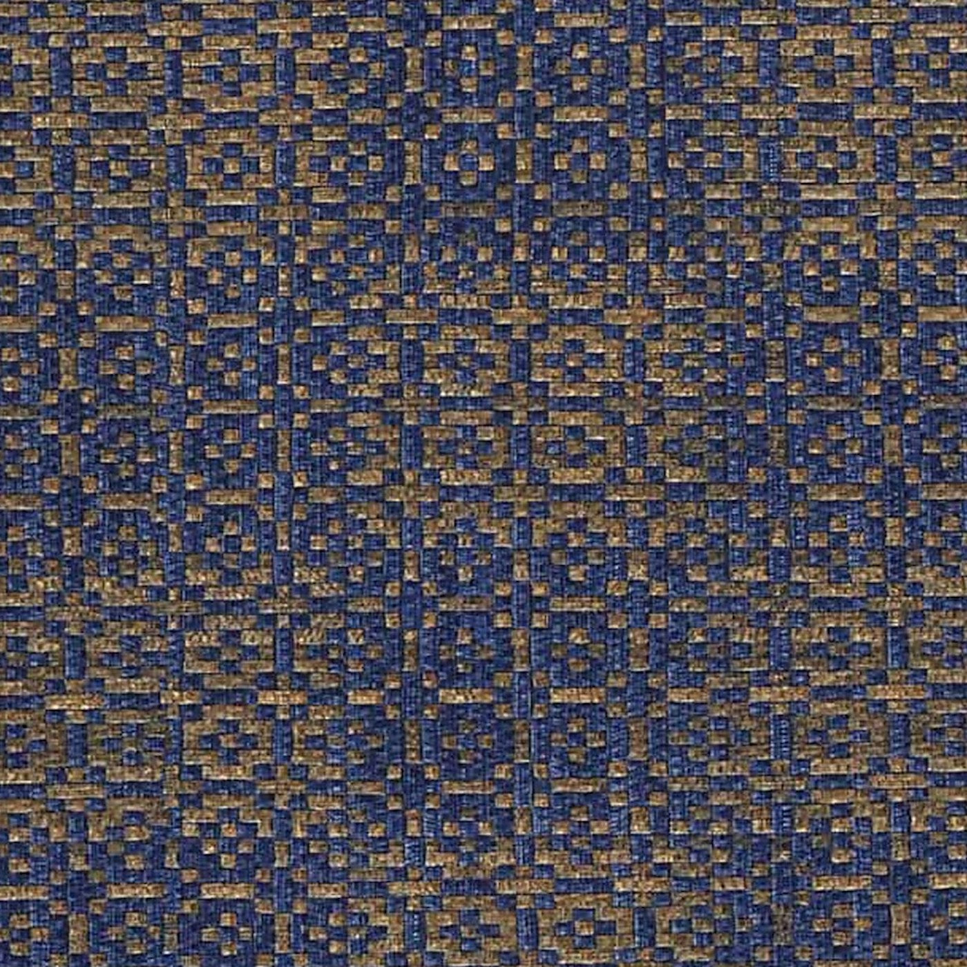 Purchase 1361 Vinyl Wicker Checked Namaste Blue Phillip Jeffries Wallpaper