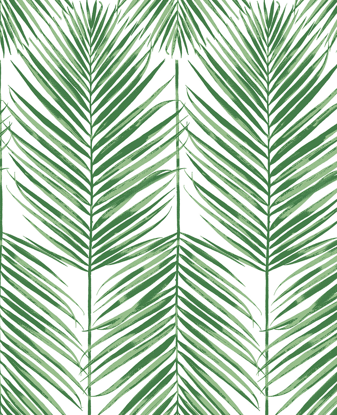 PR10704 | Paradise Palm Prepasted, Green - Seabrook Designs Wallpaper