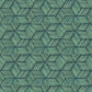 Buy PS41404 Palm Springs Intertwined Dark Green Geometric Kenneth James Wallpaper