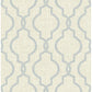 Buy PS41702 Palm Springs Geometric Jute Grey Quatrefoil Kenneth James Wallpaper