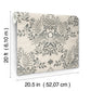 Purchase Psw1433Rl | Cottontail Toile Peel & Stick, Animals - Erin & Ben Co. Wallpaper