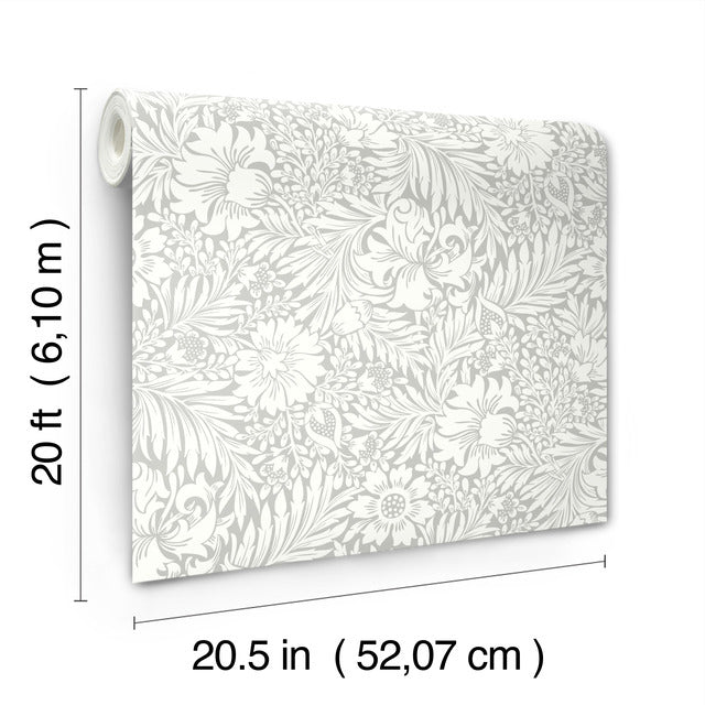 Purchase Psw1444Rl | Modern Acanthus Peel & Stick, Floral - Erin & Ben Co. Wallpaper