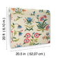 Purchase Psw1447Rl | Heirloom Floral Peel & Stick, Floral - Erin & Ben Co. Wallpaper