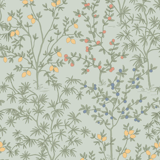 Purchase Psw1453Rl | Lemon Grove Peel & Stick, Botanical - Erin & Ben Co. Wallpaper