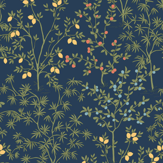 Purchase Psw1454Rl | Lemon Grove Peel & Stick, Botanical - Erin & Ben Co. Wallpaper