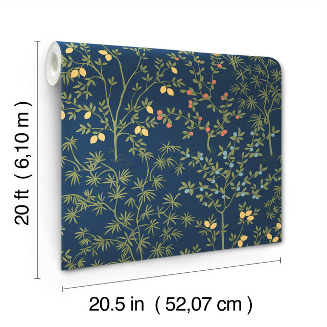 Purchase Psw1454Rl | Lemon Grove Peel & Stick, Botanical - Erin & Ben Co. Wallpaper