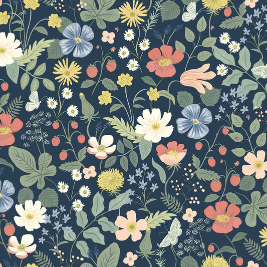 RP7358 Strawberry Fields Wallpaper Navy Rifle Paper Co. Second Edition1 ; RP7358 Strawberry Fields Wallpaper Navy Rifle Paper Co. Second Edition2 ; RP7358 Strawberry Fields Wallpaper Navy Rifle Paper Co. Second Edition3 ; RP7358 Strawberry Fields Wallpaper Navy Rifle Paper Co. Second Edition4 ; RP7358 Strawberry Fields Wallpaper Navy Rifle Paper Co. Second Edition5 ; RP7358 Strawberry Fields Wallpaper Navy Rifle Paper Co. Second Edition6