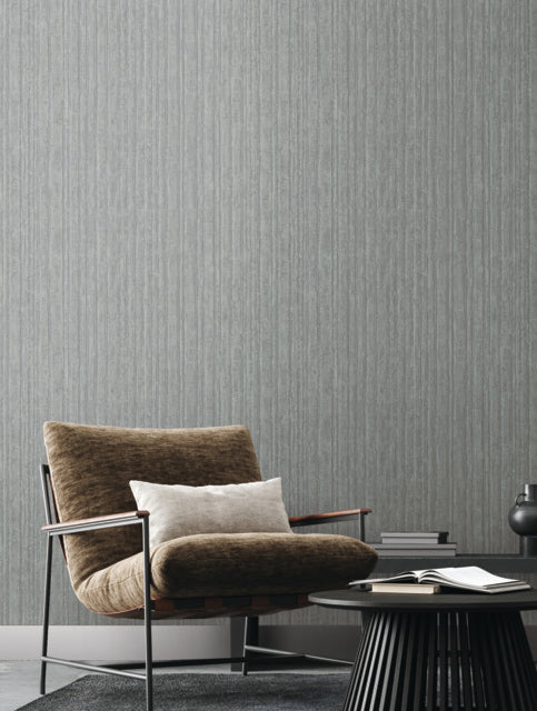 Rona Grey Damask Wallpaper 5sqm