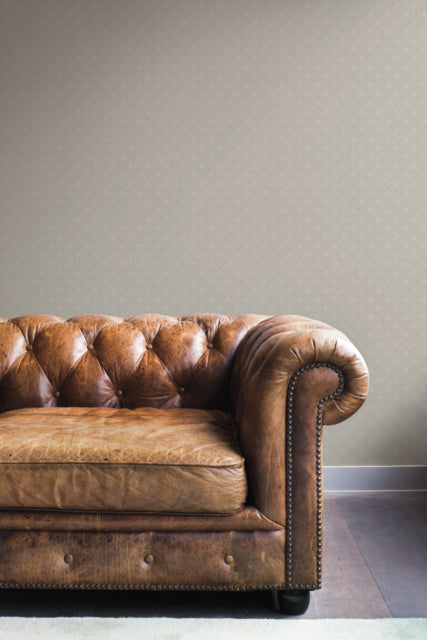 Purchase Rrd7648 | Industrial Interiors Iii, Fog Transit Wickwork - Ronald Redding Wallpaper