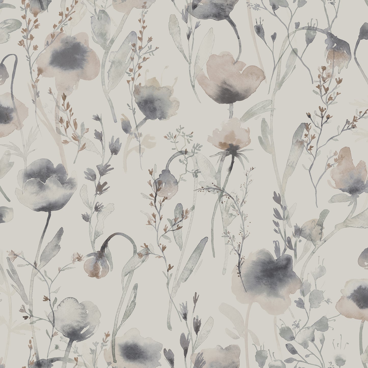 S10102 Lo sage green, Jordnära by Sandberg Wallpaper