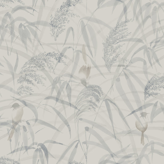 S10108 Anna misty blue, Jordnära by Sandberg Wallpaper