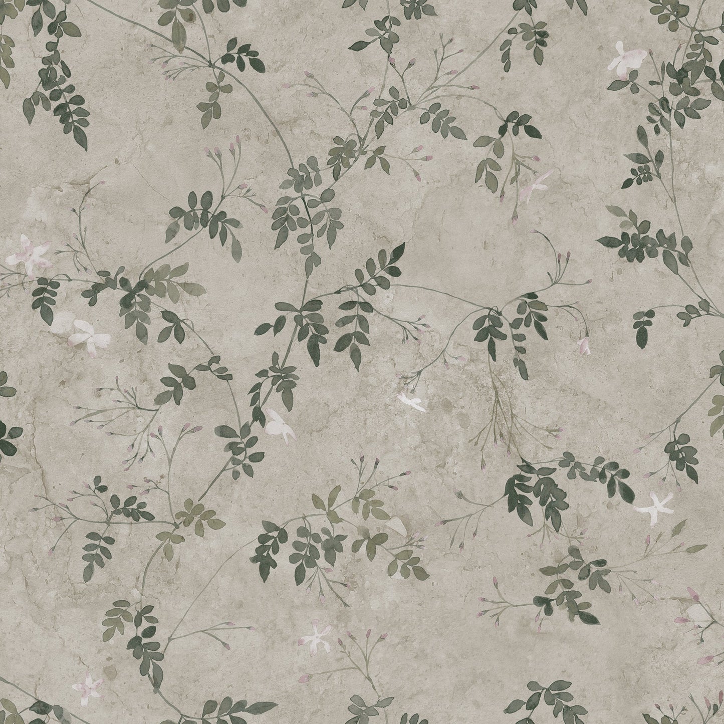 S10112 Irene olive green, Jordn√§ra by Sandberg Wallpaper