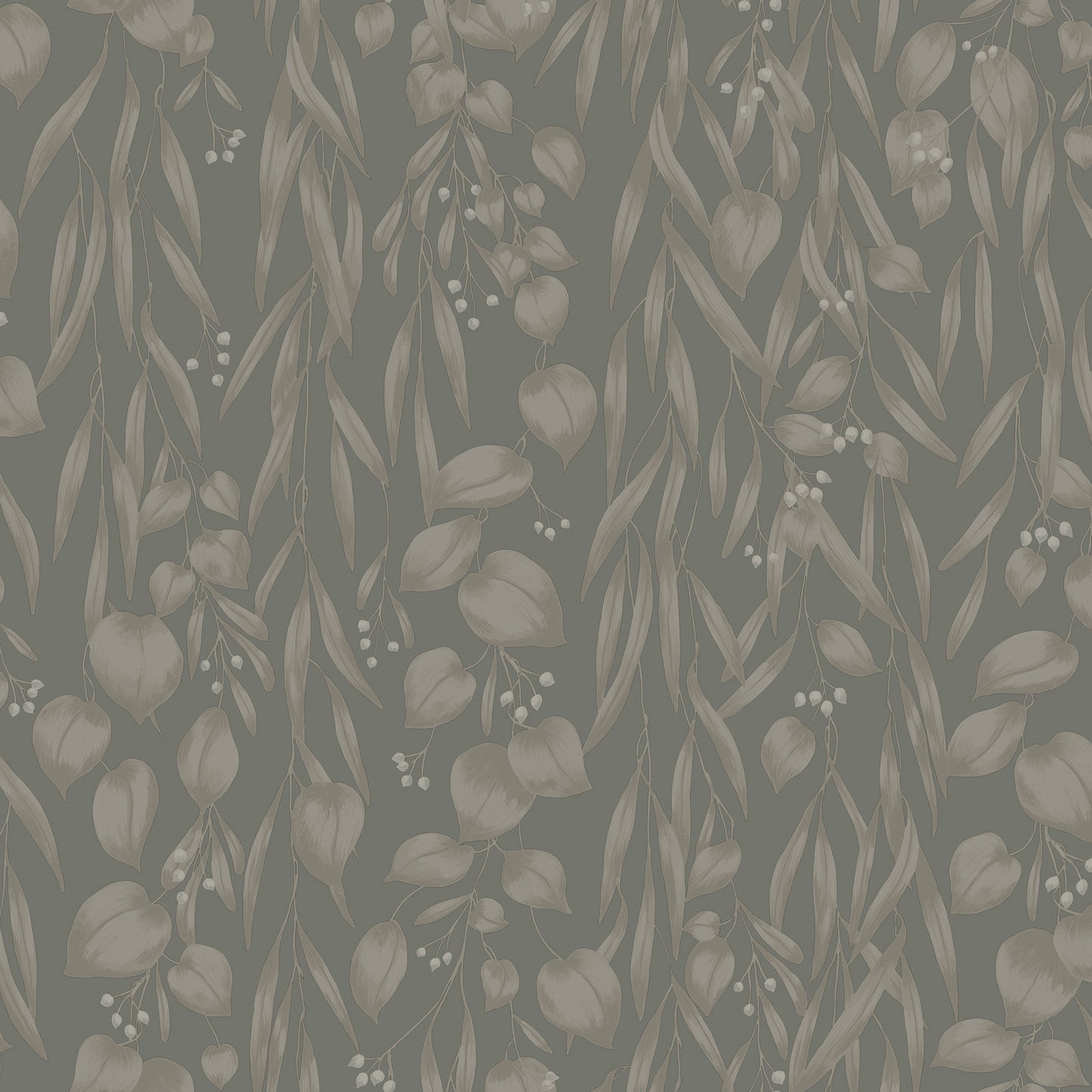 S10119 Sara sage green, Jordnära by Sandberg Wallpaper