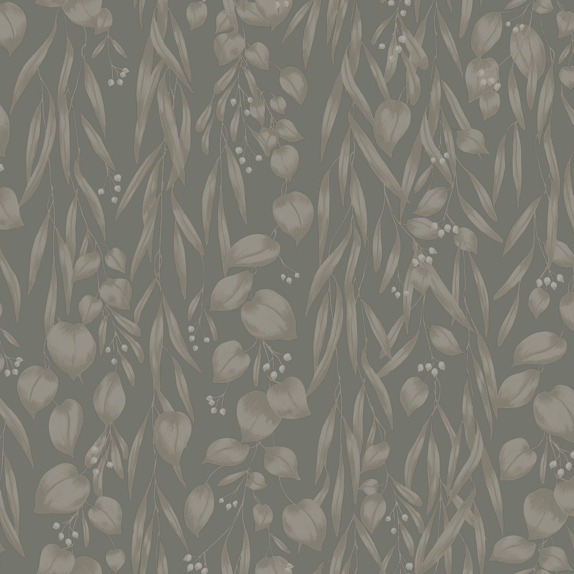 S10119 Sara sage green, Jordnära by Sandberg Wallpaper