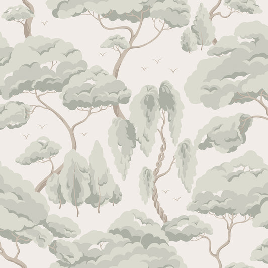 S10123 Kristoffer spring green, Jordnära by Sandberg Wallpaper